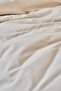 4 Element Light Gray 100% Cotton Double Duvet Cover Set Air - 6