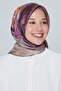 Women's Purple Silk Scarf 7915d