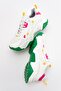 Lecce White Green Multi Women's Sports Shoes - 5