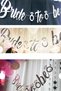 Bride To Be LED Lighted Chain Balloon Decoration Set Venue Room Bride Bachelorette Party Silver Set - 5