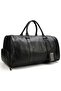 Leather Travel Bag with Shoe Compartment and Hand and Shoulder Strap8683255012213