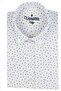 Men's Navy Blue Classic Cut Cotton Short Sleeve Shirt with Pockets - 4