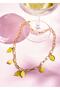 Murano Limon Yaprak Charm Kolye - 2
