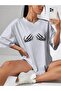 تي شيرت كبير الحجم مطبوع عليه هيكل عظمي كاجوال Boyfirend - 4