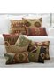 Art Deco Antique Special Series Hand-Woven Vintage Carpet Rug Throw Pillow Cushion Cover 30X30Cm (020) - 6