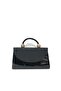 Black Color Breast Cover Evening Dress Women's Bag Handheld and Long Strap Use (Chain Strap) - 2
