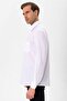 قميص عادي ذو شكل عادي وأساور مربعة - 4