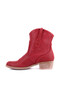 - Genuine Leather Claret Red Women's Boots 105-2596-Venus - 3