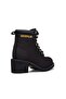 Genuine Leather Black Women's Boots 015Z100834 -9 - 3