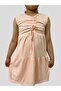 Girl's/Front Gathered/Combed Cotton Dress/summer Combed Cotton Dress - 4
