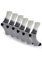 Unisex 6-Piece Striped Cotton Socks Tennis Model Gray Extra Comfortable Socks 6 Pairs
