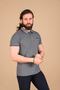 Men's Oxford Pike Flato Pocket Collar Detailed T-shirt - 3