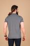 Men's Oxford Pike Flato Pocket Collar Detailed T-shirt - 4