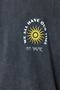 Antrasit Oversize/Geniş Kesim Soluk Efektli Yazı Baskı %100 Pamuk T-Shirt/Atlet TMNSS23AL00009 - 10