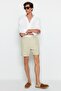 Stone Regular Fit Canvas 100% Cotton Shorts & Bermuda Tmnss23Sr00074 - 6