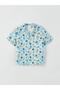 Lcw Baby Patterned Short Sleeve Baby Boy Shirt and Shorts Set of 2 - 2