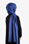 Medina Silk Women's Shawl - Luxury Cobalt blue-6