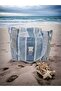 Women's Flap Beach Bag / Vacation Bag / Shoulder Bag - 2
