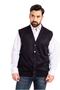 Men's Middle Age and Above Thin Wool Knitwear Knitted Dad Vest 5110