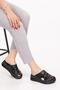 Genuine Leather Anatomical Sole Wedge Heel Sabo Slippers Slt.227 - 2