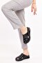 Genuine Leather Anatomical Sole Wedge Heel Sabo Slippers Slt.227 - 3