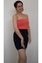 Navy Blue Elastic Waist Wearable Steel Knitted Mini Pencil Skirt for All Seasons - 6