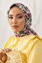 وشاح من القطن الناعم بنمط بنفسجي