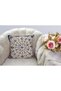 Throw Pillow Navy Blue Cream Colored Vases Themed Throw Pillow Case Pillow52 - 3