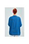 Women's Indigo Blue Sile Cloth Mother Combed Cotton Blouse - 6