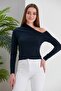 Women's Open Shoulder Sandy Knitted Blouse