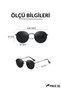 Round Metal Rose-brown Round Men's Sunglasses - 3