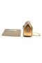 Gold Stainless Steel Tea Strainer with Home Design - 4