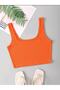 Women's Square Neck Strap Crop Athlete - 3