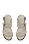 Moskav 3Fx Beige Women's Thick Sole Sandals - 4