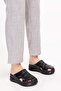 Genuine Leather Anatomical Sole Wedge Heel Sabo Slippers Slt.227 - 5
