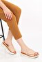 Genuine Leather Anatomical Sole Wedge Heel Slippers Slt.225 - 5
