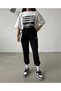 Plus Size Women's Summer Wellbeing Fashion Style Printed Crew Neck T-shirt Tracksuit Set - 2