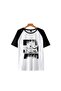 Poal Yumeko Jabami Printed Raglan Sleeve White Unisex Oversize T-Shirt - 3