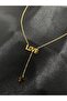 Women's Gold Love Bijouterie Necklace - 3