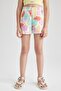 Girl's Patterned Shorts A2459a823hs - 4
