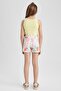 Girl's Patterned Shorts A2459a823hs - 5
