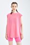 Fit Slit Detailed Oversize Fit Sports Athlete - 2