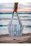 Women's Flap Beach Bag / Vacation Bag / Shoulder Bag