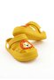 Non-Slip Sole, Animal Figured, Orthopedic Children's Sandals Slippers - Yellow - 4