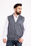 Men's Middle Age and Above Thin Wool Knitwear Knitted Dad Vest 5110 - 3