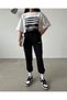 Plus Size Women's Summer Wellbeing Fashion Style Printed Crew Neck T-shirt Tracksuit Set - 3