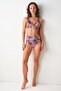 Sasha Underwire Gathering Bikini Single Top Leoparo 239107-D - 3