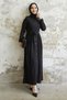 Rochie cu curea Lemina - Neagra