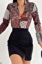 Ethnic Patterned Gum Fabric Patterned Shirt - 2