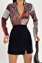 Ethnic Patterned Gum Fabric Patterned Shirt - 3